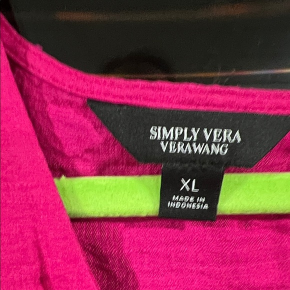 Simply Vera Vera Wang Fuchsia Maxi Dress - Picture 2 of 6